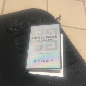 Givenchy Gentleman society perfume sample NWT